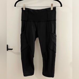 Lululemon - Cut the Crop knee-length leggings